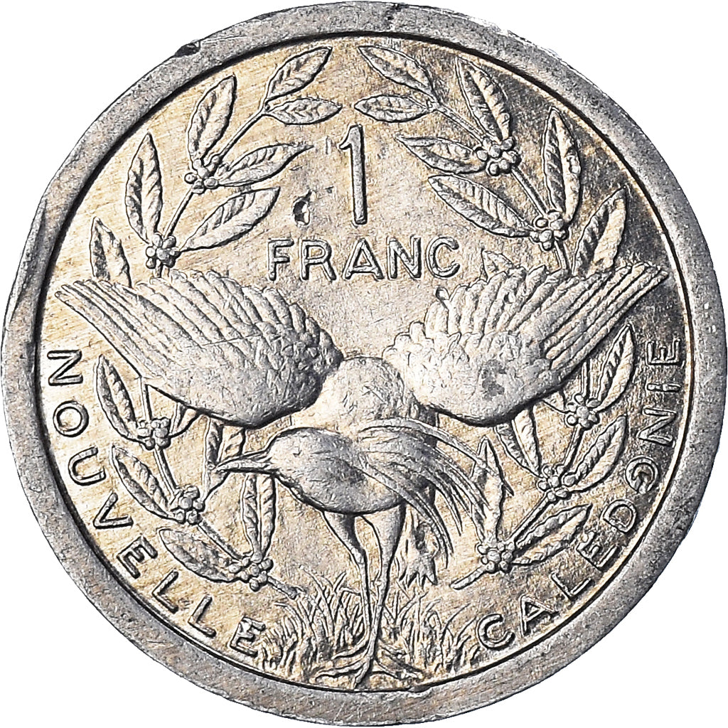 Coin, New Caledonia, Franc, 1991