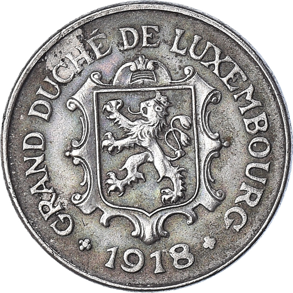 Coin, Luxembourg, 10 Centimes, 1918