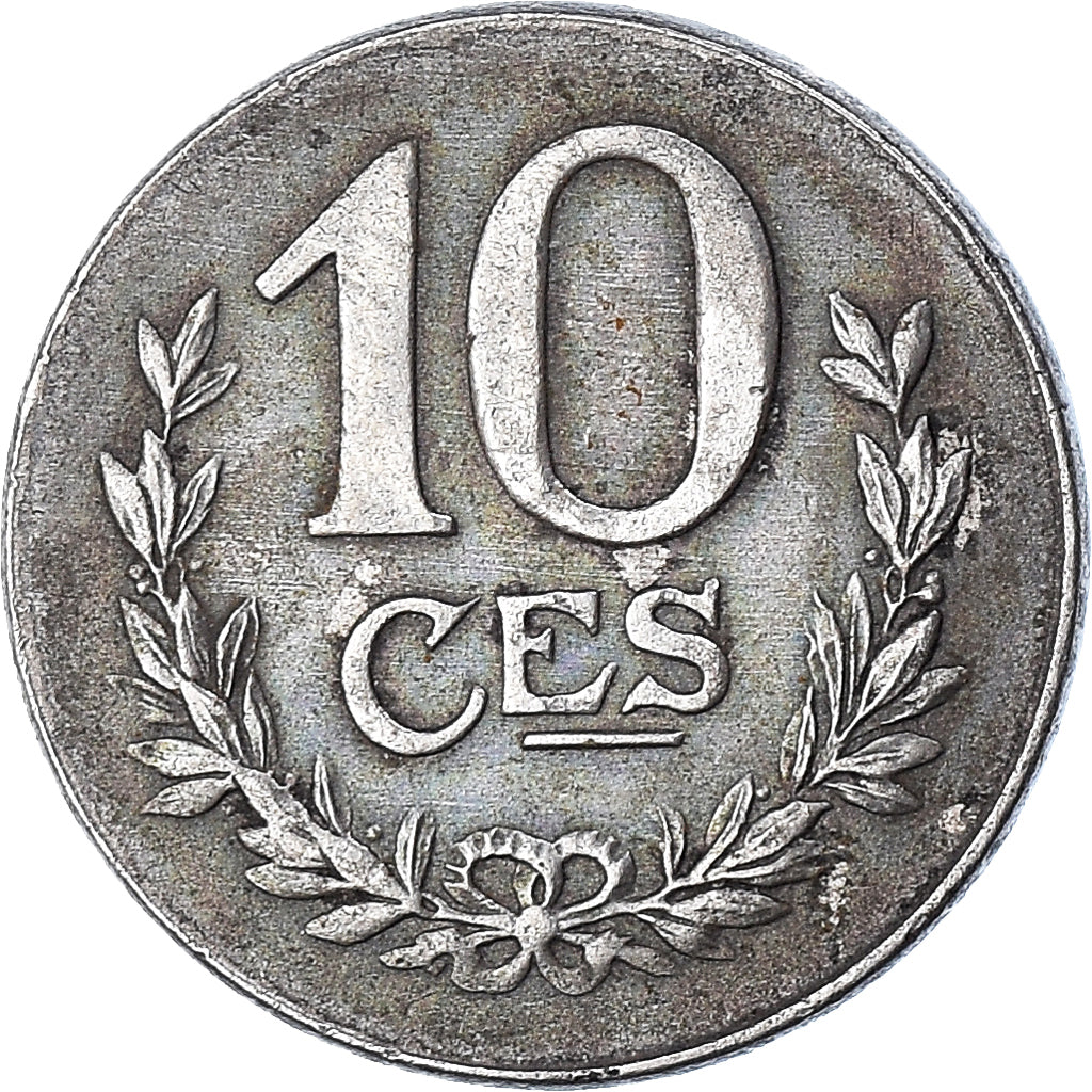 Coin, Luxembourg, 10 Centimes, 1918