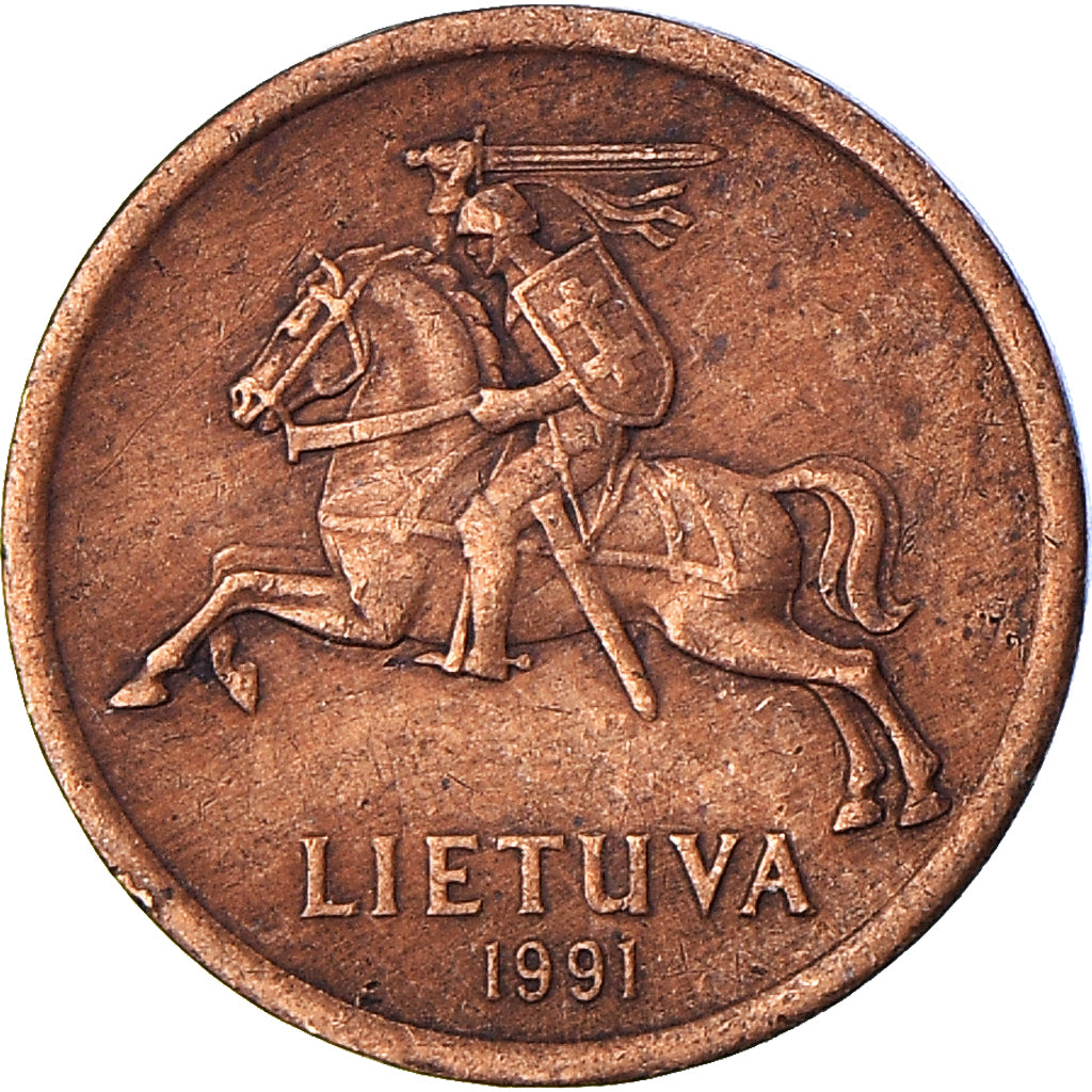 Monnaie, Lituanie, 20 Centu, 1991