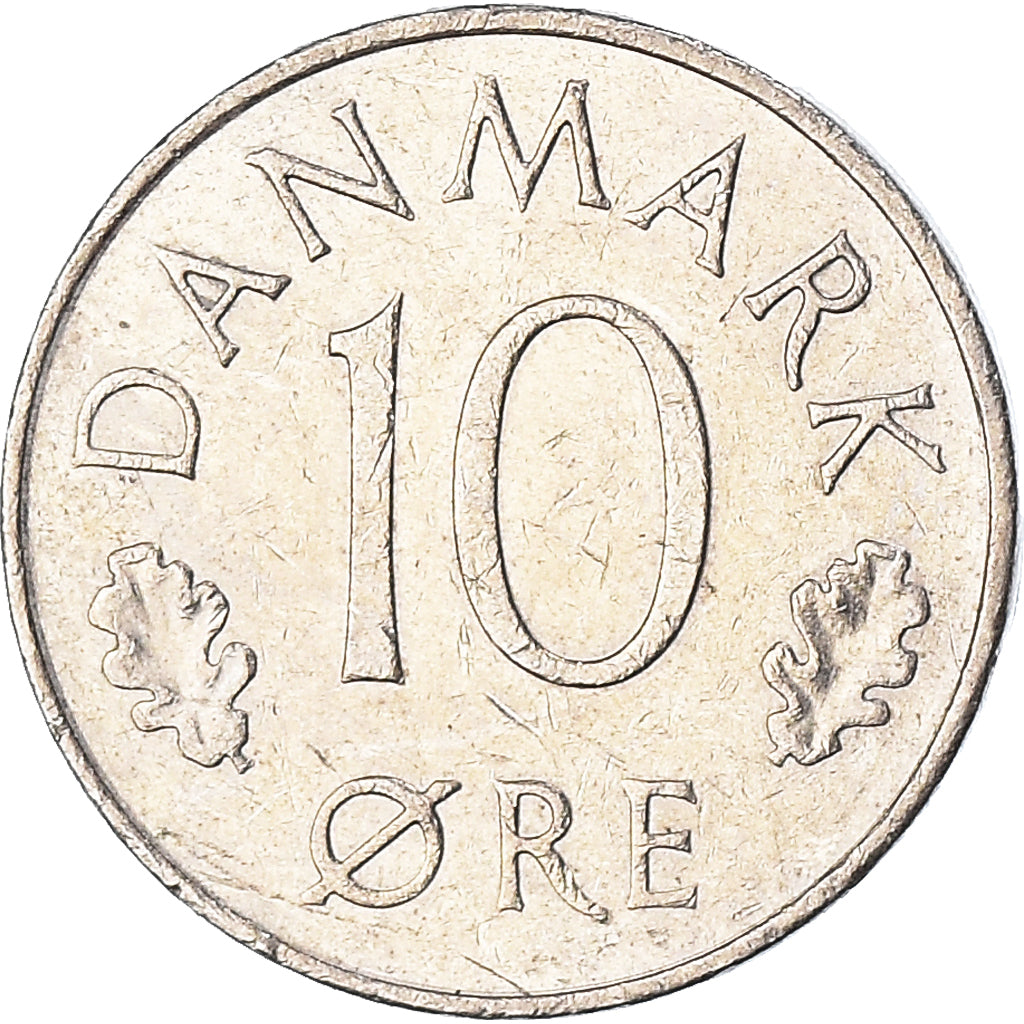 Munten, Denemarken, 10 Öre, 1978