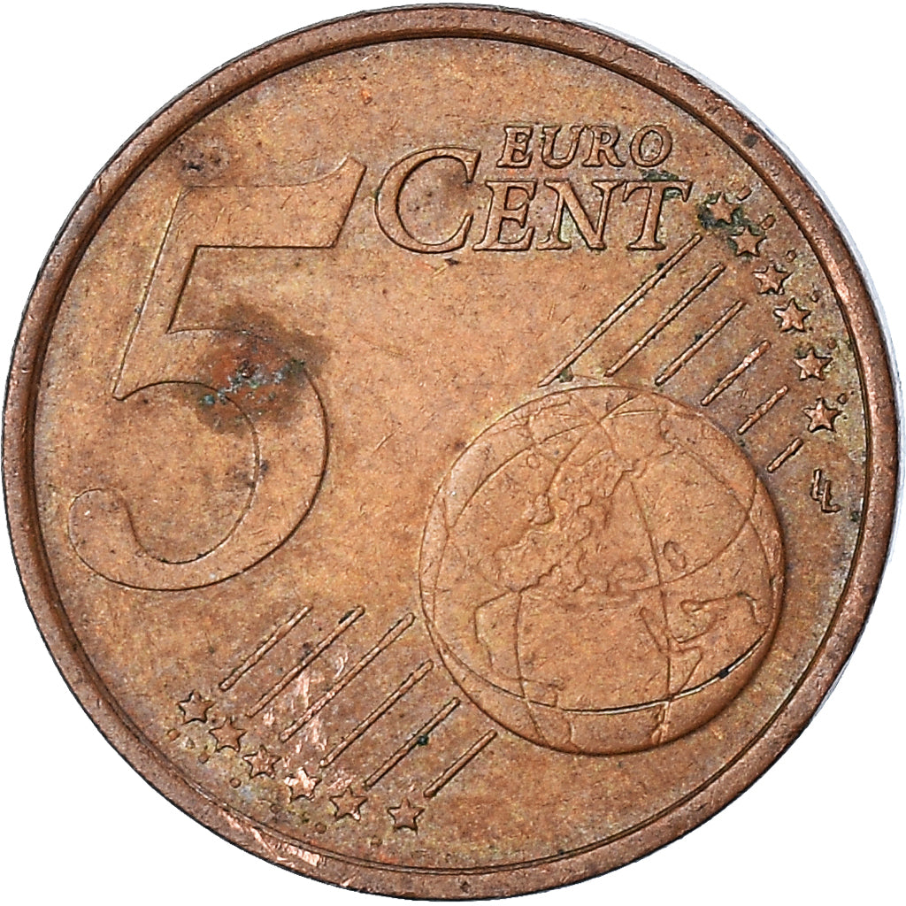 Münze, Frankreich, 5 Euro Cent, 1999