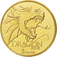 Francia, Token, Tourist Token, 63/ Vulcania - Dragon Ride, 2014, Monnaie de