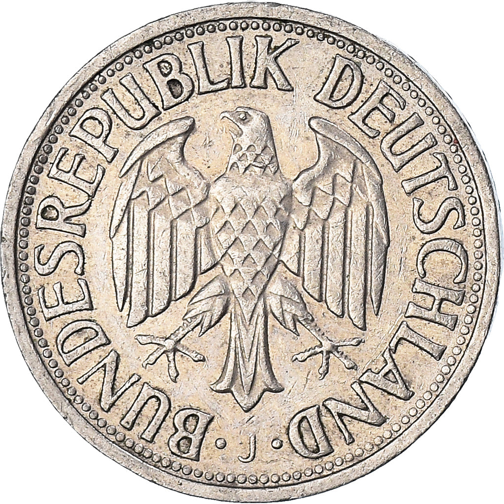 Moeda, ALEMANHA - REPÚBLICA FEDERAL, Mark, 1963