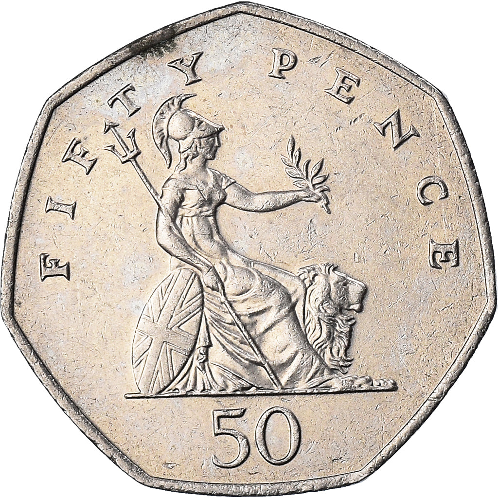 Münze, Großbritannien, 50 Pence, 1997