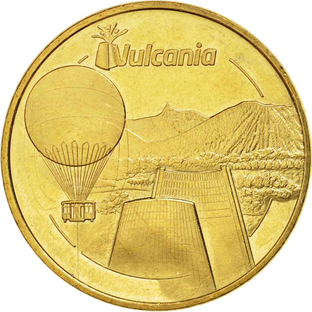 France, Jeton, Tourist Token, 63/ Vulcania - Ballon et Puys, 2015, Monnaie de