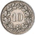 Monnaie, Suisse, 10 Rappen, 1921
