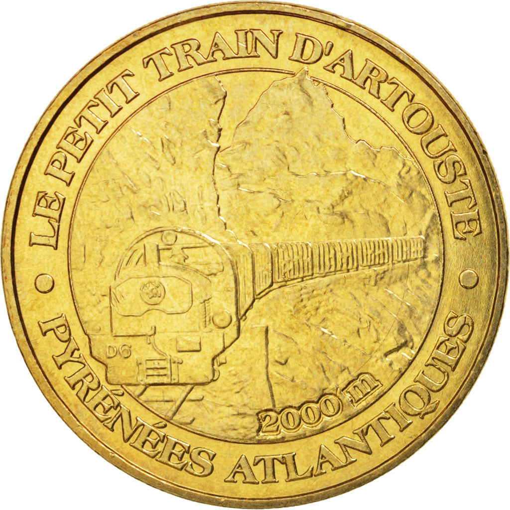 Frankreich, Token, Tourist Token, 64/ Petit train d'Artouste, 2008, Monnaie de