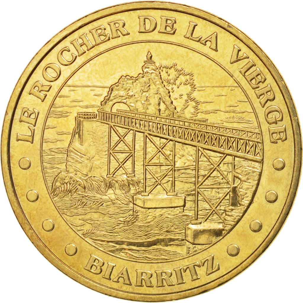 France, Tourist Token, 64/ Rocher de la Vierge - Biarritz, 2011, MDP
