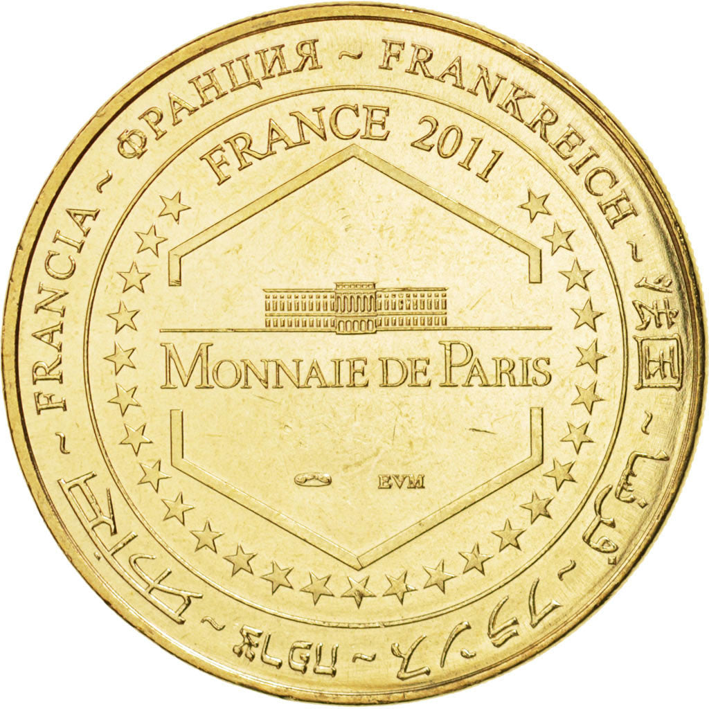 Francia, Token, Tourist Token, 64/ Musée de la Mer - Phoque, 2011, Monnaie de
