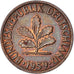 Munten, Federale Duitse Republiek, 2 Pfennig, 1959