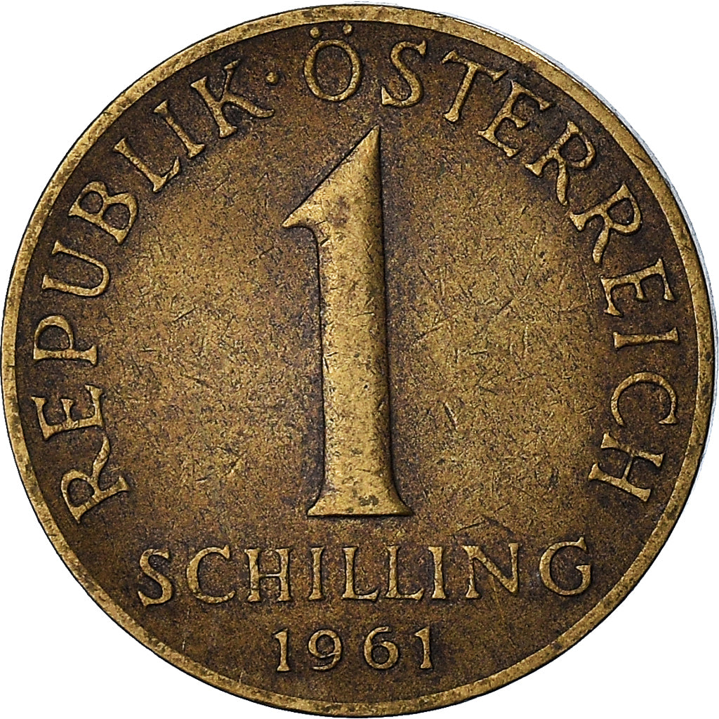 Coin, Austria, Schilling, 1961