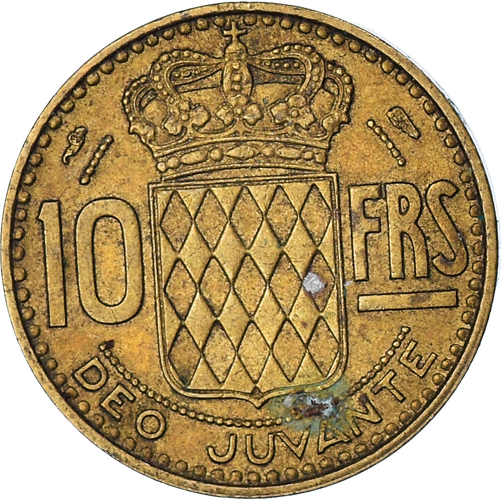 Coin, Monaco, 10 Francs, 1950