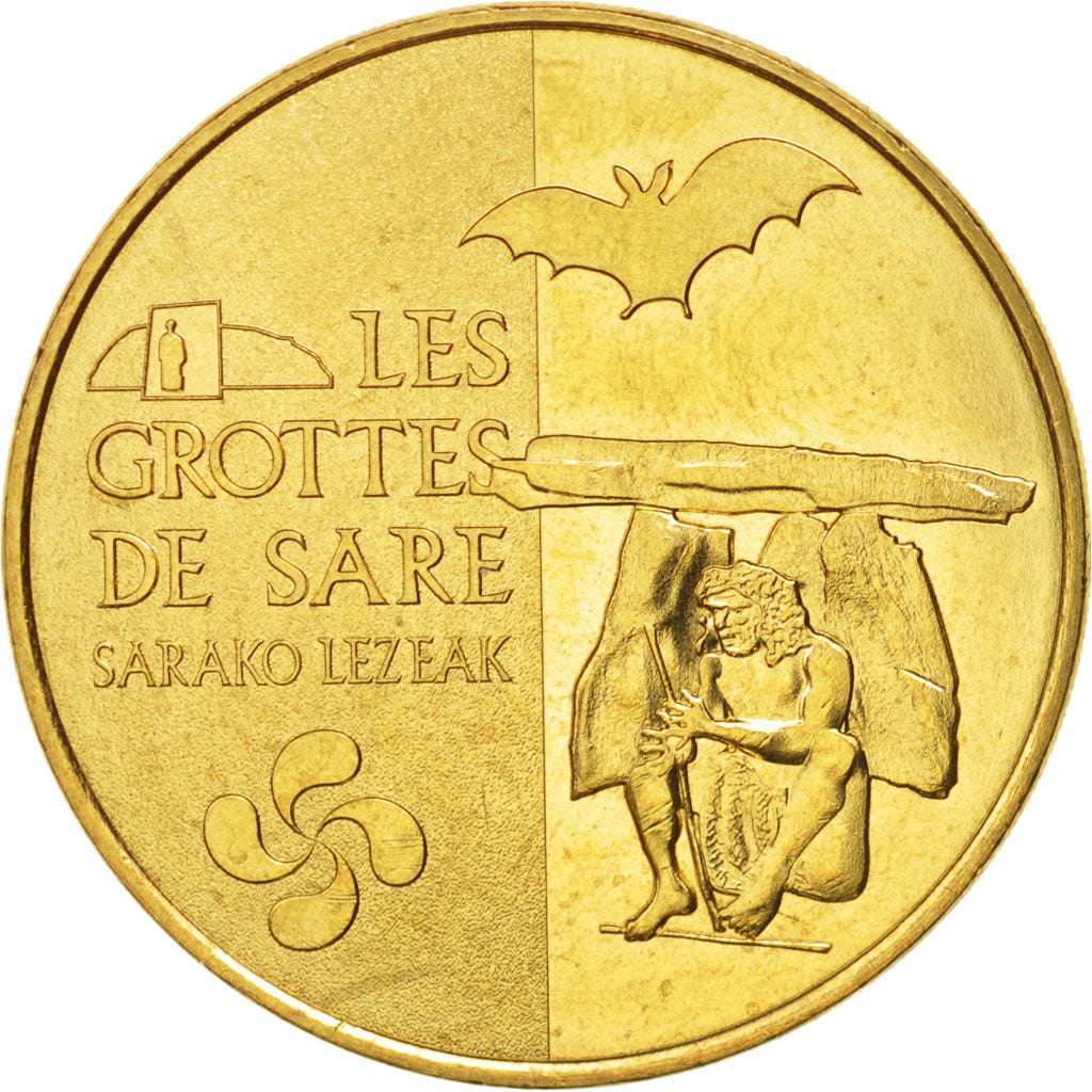 France, Tourist Token, 64/ Grottes de Sare, 2014, Monnaie de Paris