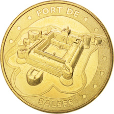 Francia, Token, Tourist Token, 66/ Fort de Salses, 2014, Monnaie de Paris, SPL
