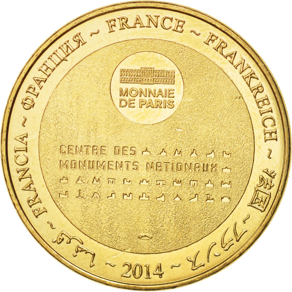 Francia, Token, Tourist Token, 66/ Fort de Salses, 2014, Monnaie de Paris, SPL