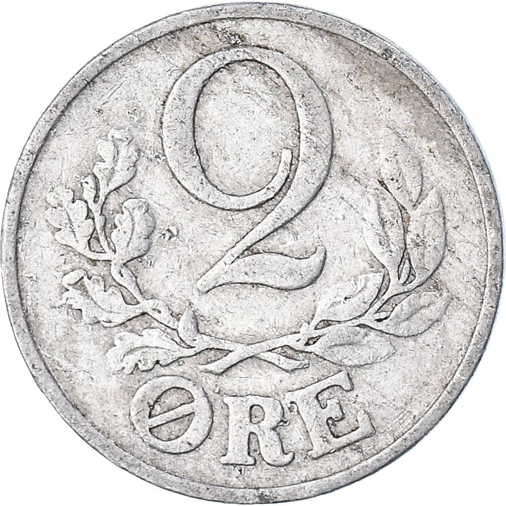 Munten, Denemarken, 2 Öre, 1941