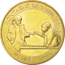 France, Jeton, Tourist Token, 67/ Montagne des Singes, 2015, Monnaie de Paris