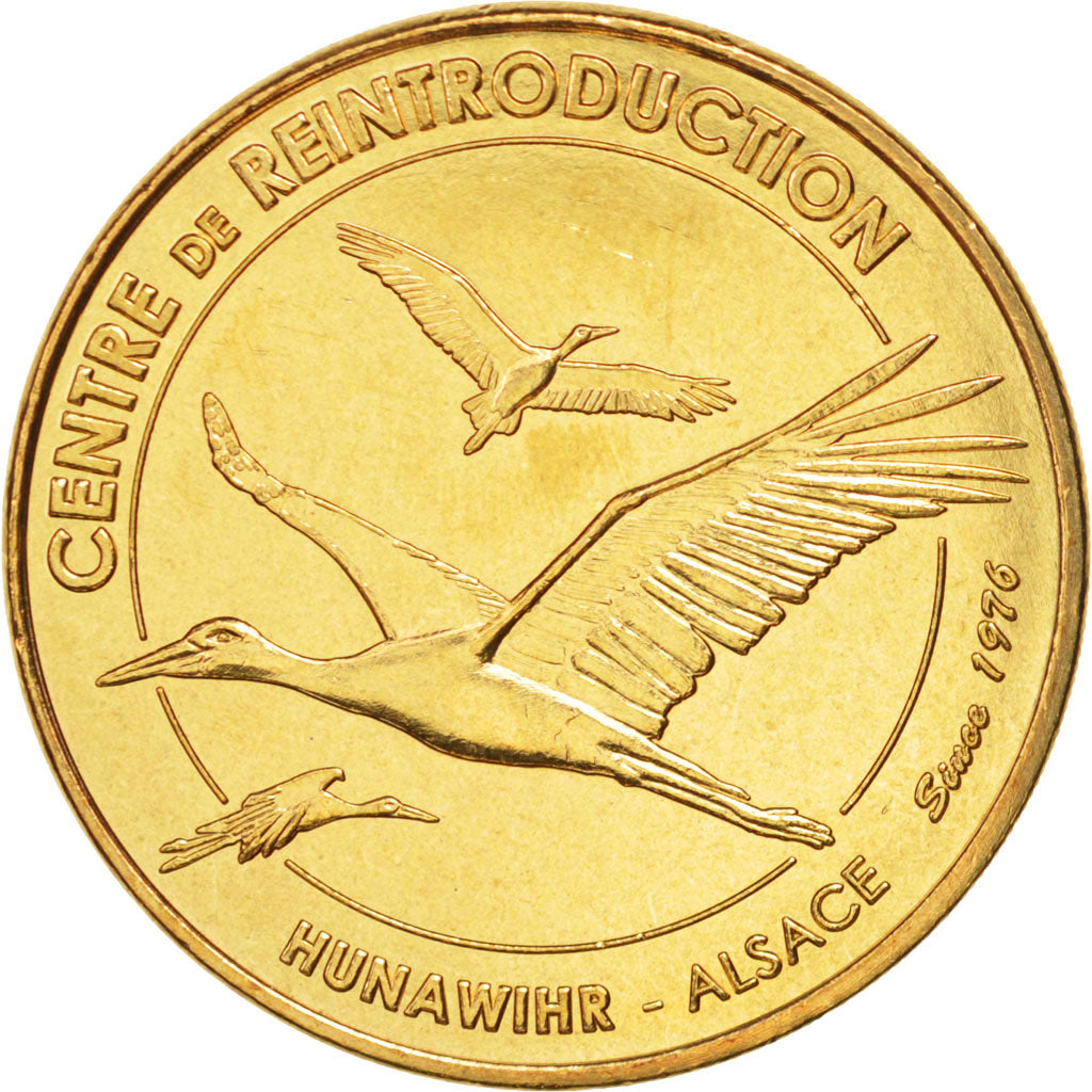 France, Token, Tourist Token, 68/ Centre de Réintroduction - Hunawihr, 2013