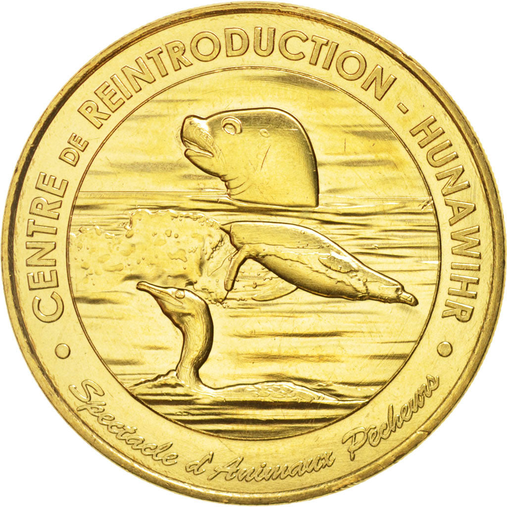 France, Jeton, Tourist Token, 68/ Centre de Réintroduction - Hunawihr, 2014