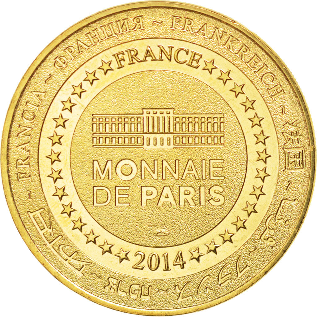France, Jeton, Tourist Token, 68/ Centre de Réintroduction - Hunawihr, 2014