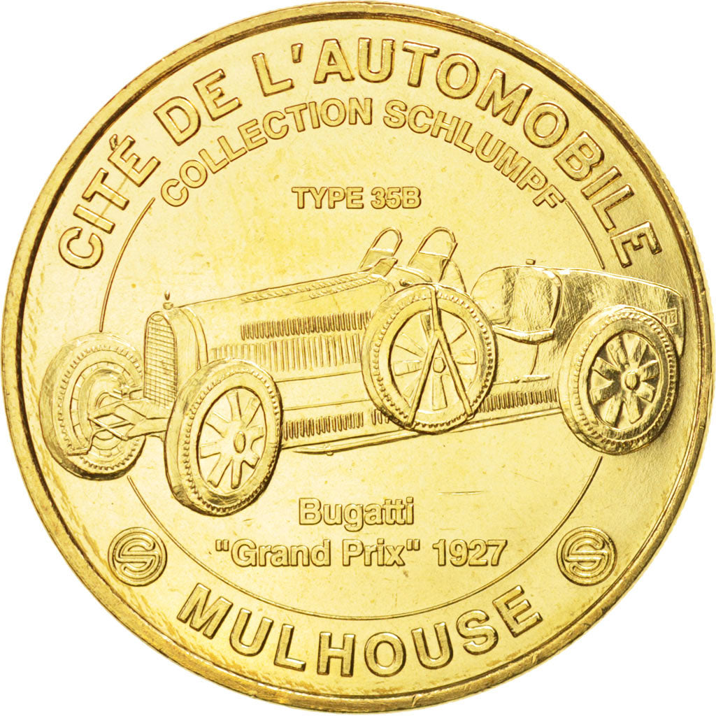 Frankreich, Tourist Token, 68/ Cité de l'Automobile - Bugatti 35B - Mulhouse