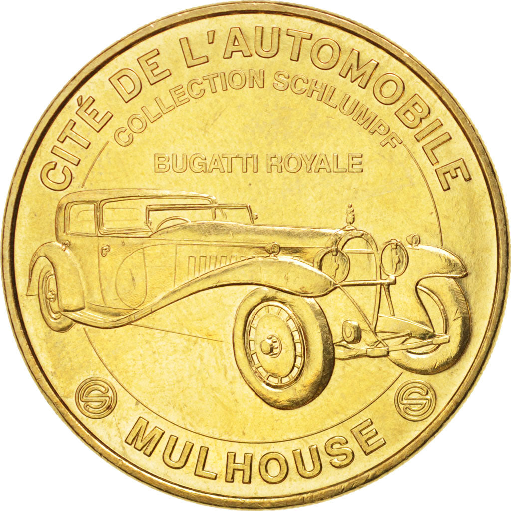 Francia, Token, Tourist Token, 68/ Cité de l'Automobile - Bugatti - Mulhouse