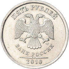 Coin, Russia, 5 Roubles, 2010