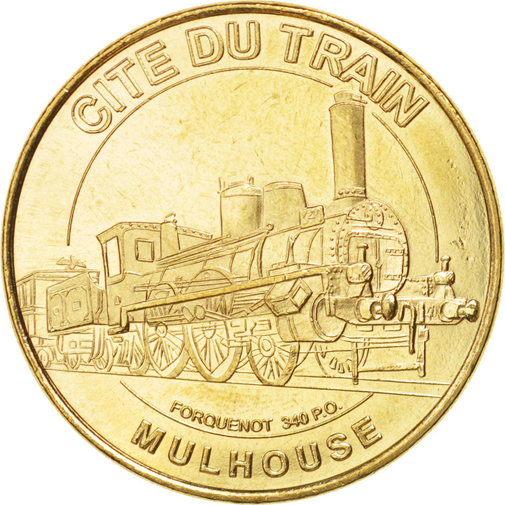 Frankrijk, Token, Tourist Token, 68/ Cité du Train - Locomotive, 2011, Monnaie
