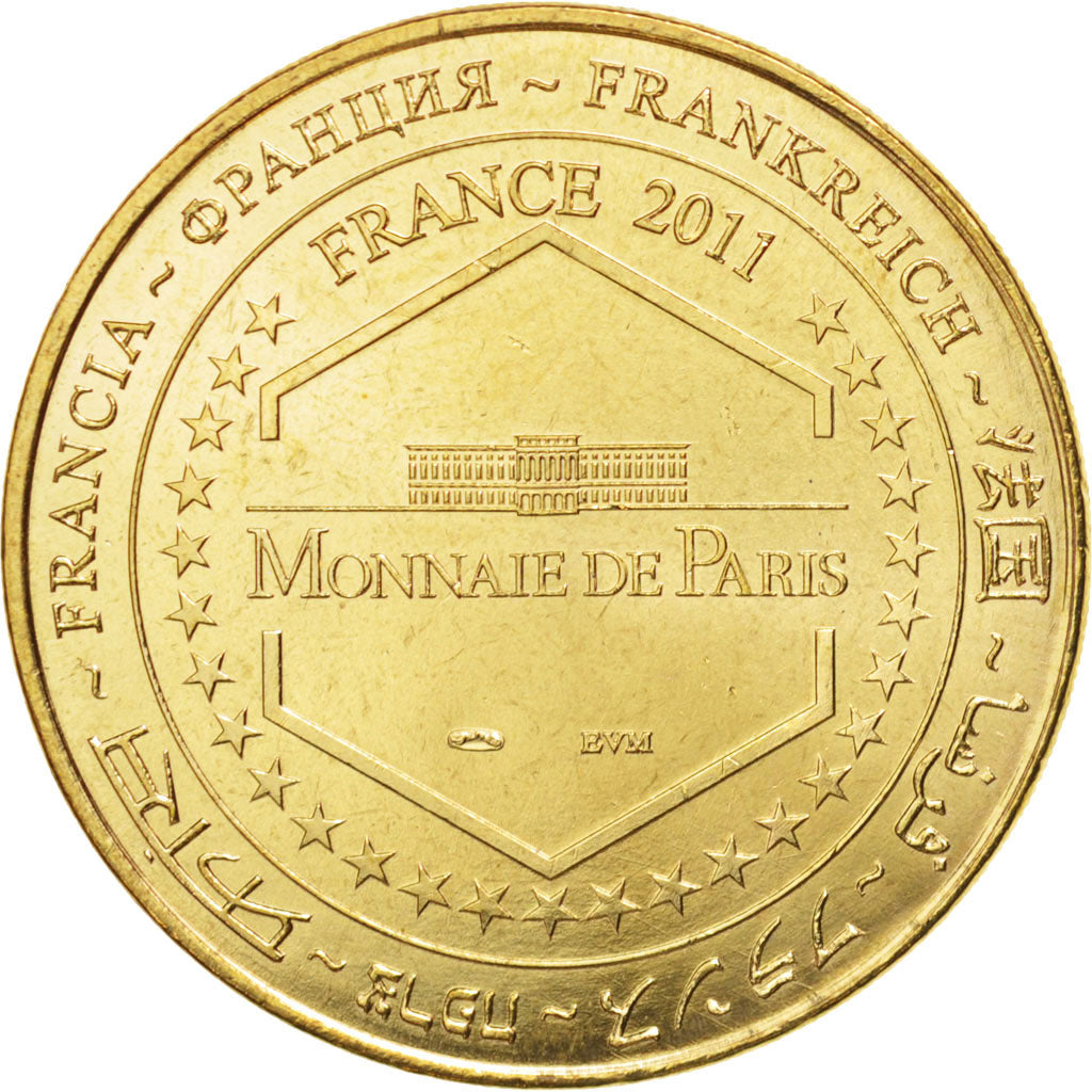 Frankrijk, Token, Tourist Token, 68/ Cité du Train - Locomotive, 2011, Monnaie