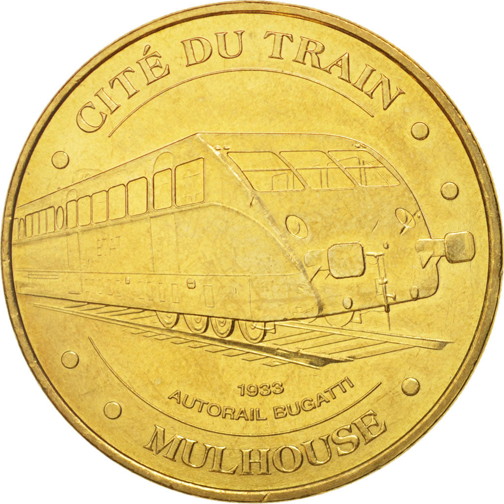 France, Jeton, Tourist Token, 68/ Cité de Train - Autorail, 2009, Monnaie de