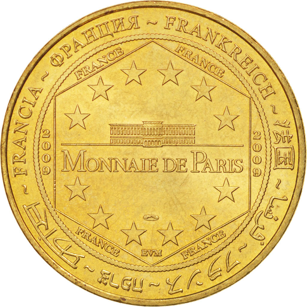 France, Jeton, Tourist Token, 68/ Cité de Train - Autorail, 2009, Monnaie de