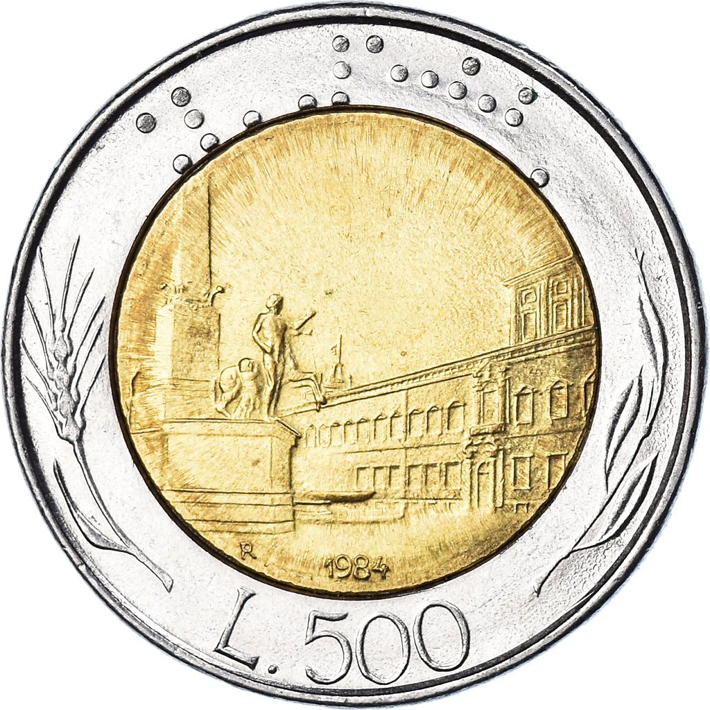 Moneta, Włochy, 500 Lire, 1984