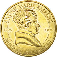 Francia, Token, Tourist Token, 68/ André-Marie Ampère - Musée EDF, 2015, M...