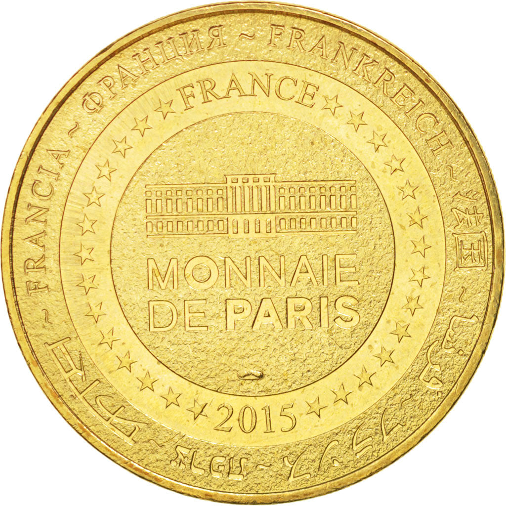 Francia, Token, Tourist Token, 68/ André-Marie Ampère - Musée EDF, 2015, M...