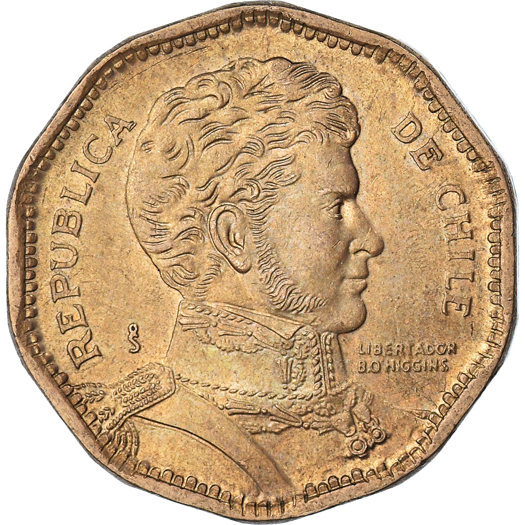 Coin, Chile, 50 Pesos, 1997