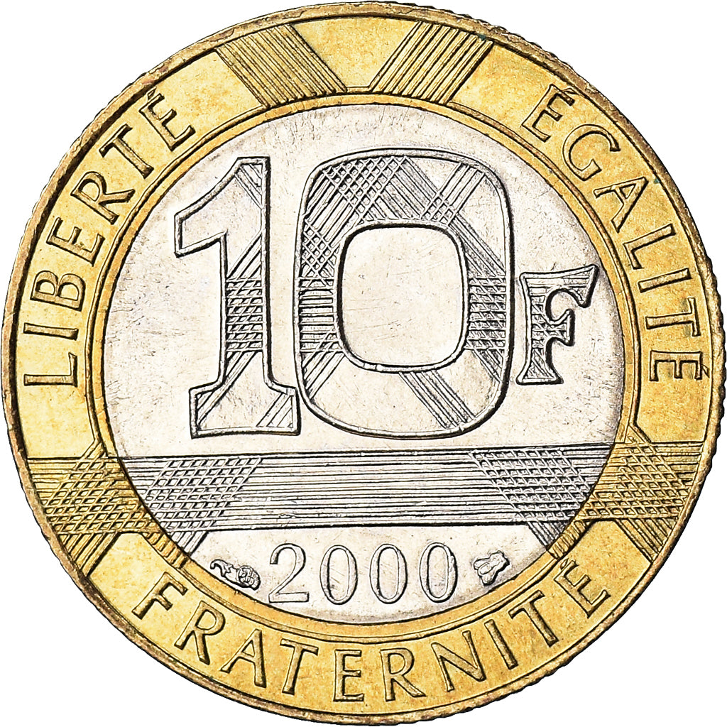 Monnaie, France, 20 Francs, 2000