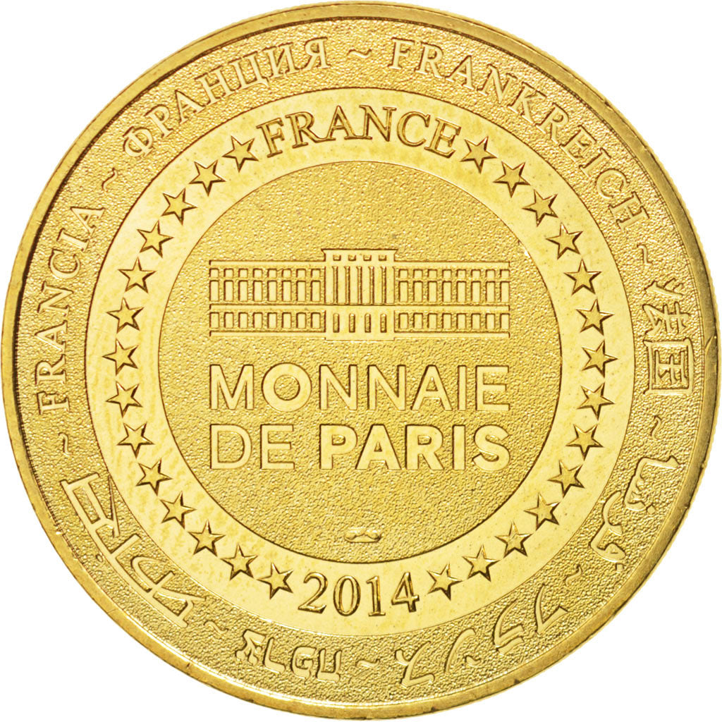 France, Tourist Token, 69/ Notre-Dame de Fourvière - Lyon, 2014, MDP