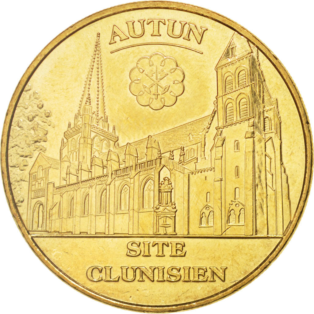 France, Jeton, Tourist Token, 71/ Autun - Site Clunisien, 2012, Monnaie de