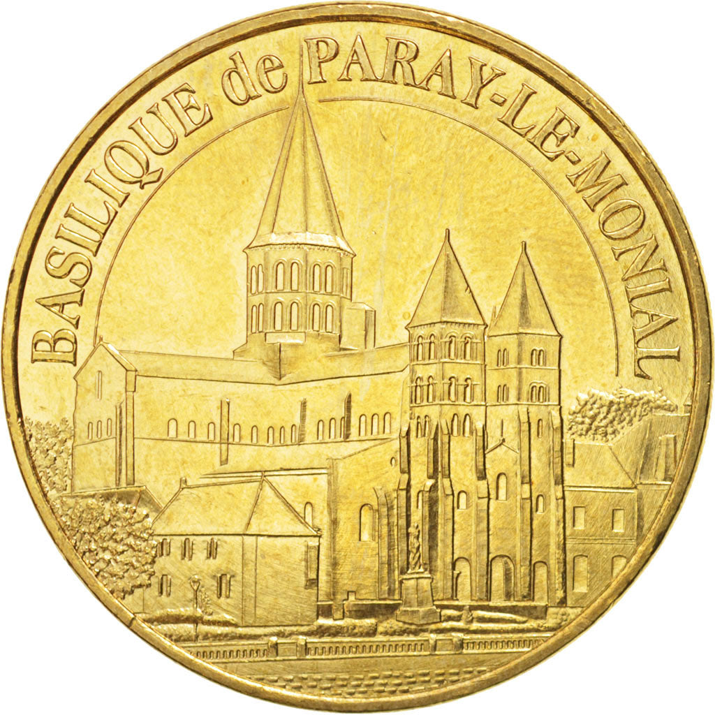 France, Tourist Token, 71/ Basilique de Paray-le-Monial, 2009, Monnaie de Paris