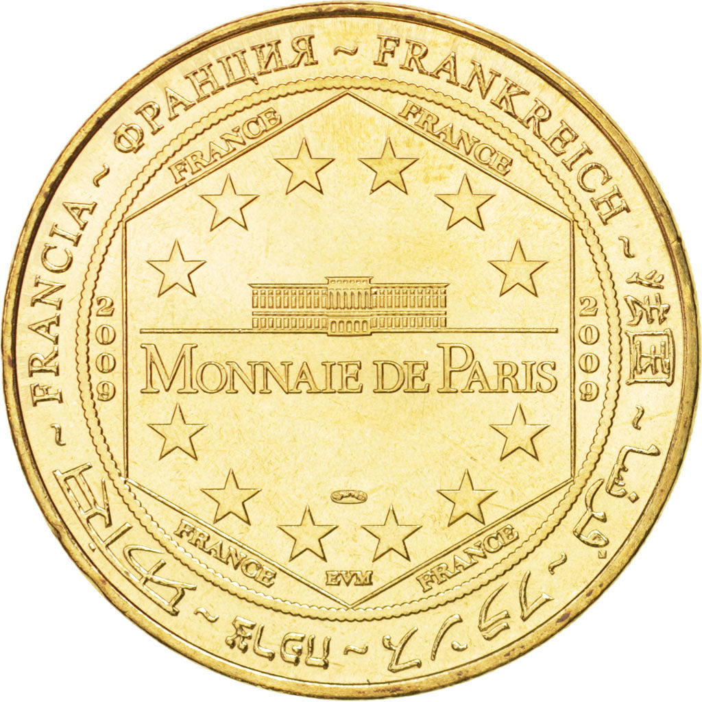 France, Tourist Token, 71/ Basilique de Paray-le-Monial, 2009, Monnaie de Paris