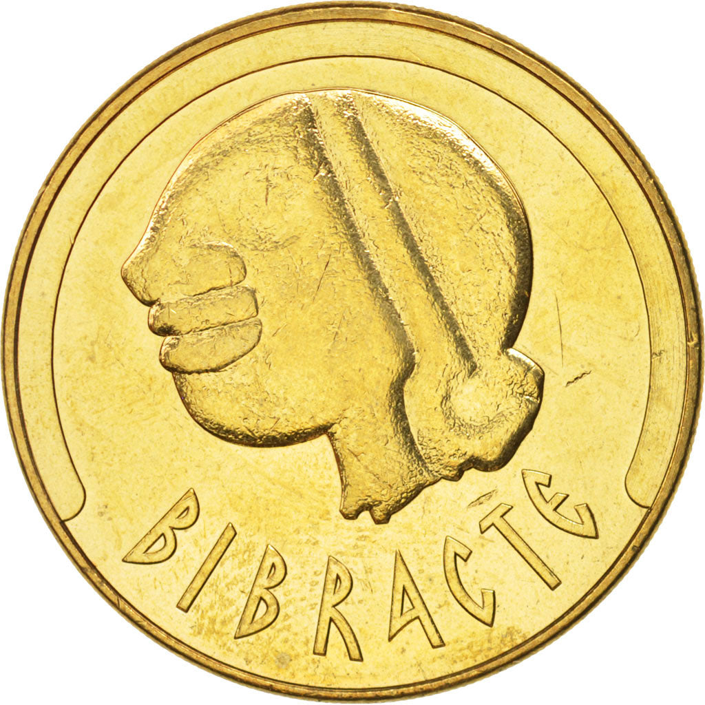 Frankreich, Tourist Token, 71/ Bibracte - Tête gauloise, 2013, Monnaie de Paris