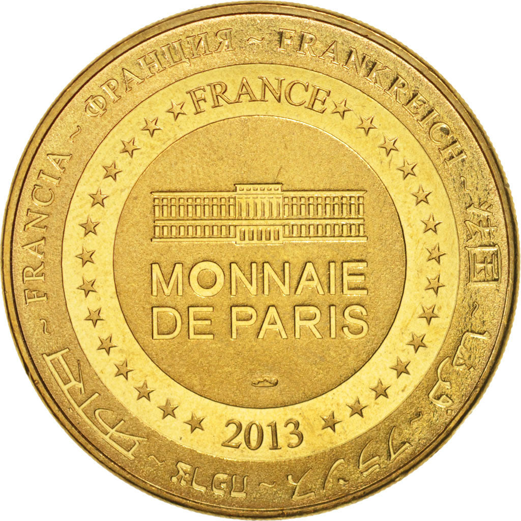 Frankreich, Tourist Token, 71/ Bibracte - Tête gauloise, 2013, Monnaie de Paris