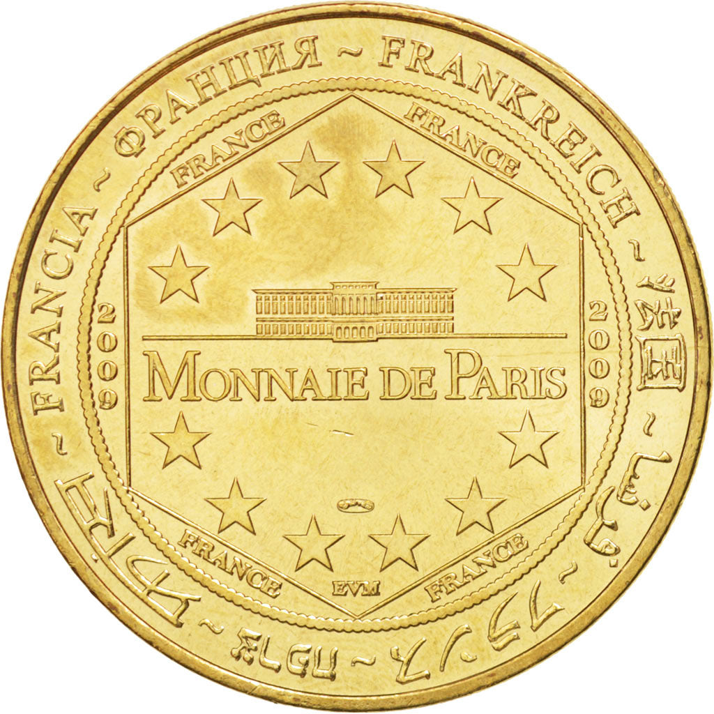 Francia, Token, Tourist Token, 73/ Abbaye de Hautecombe, 2009, Monnaie de Paris