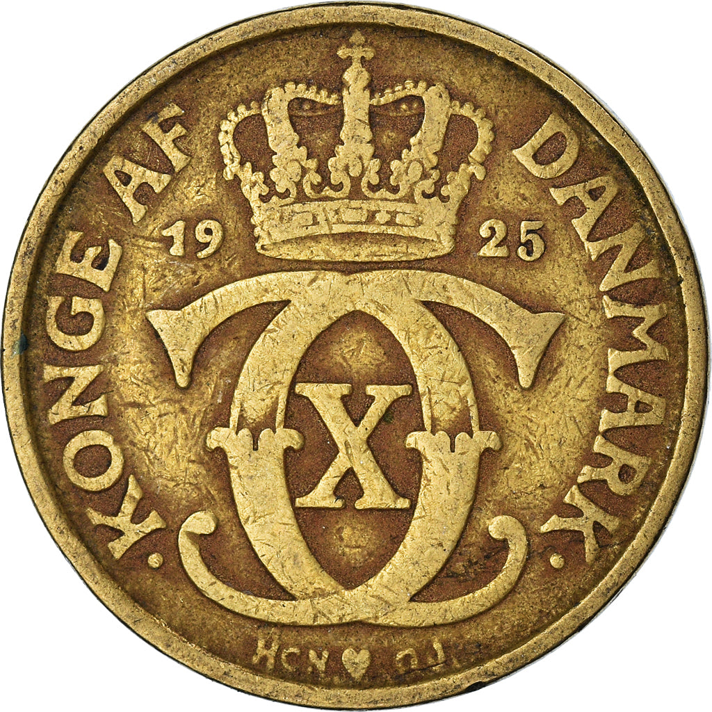 Coin, Denmark, Krone, 1925