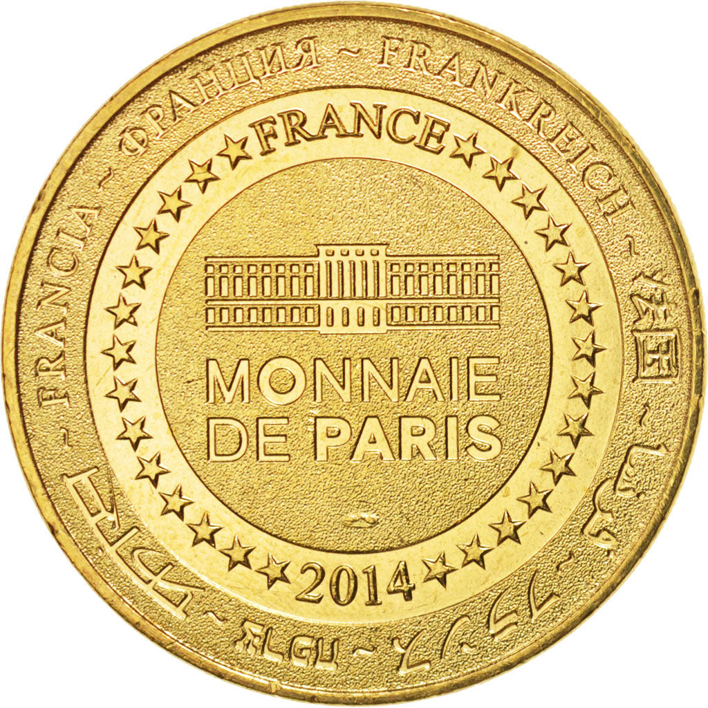 France, Jeton, Tourist Token, 74/ La Mer de Glace - Chamonix, 2014, Monnaie de