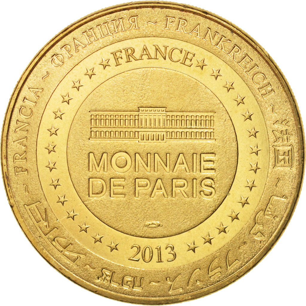 France, Jeton, Tourist Token, 74/ Mont-Blanc - 4810 m, 2013, Monnaie de Paris