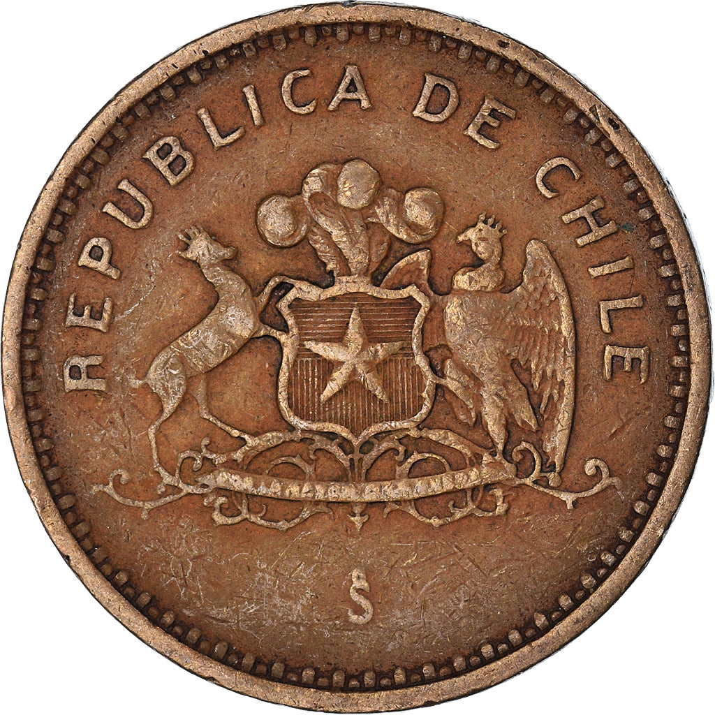 Monnaie, Chili, 100 Pesos, 1986