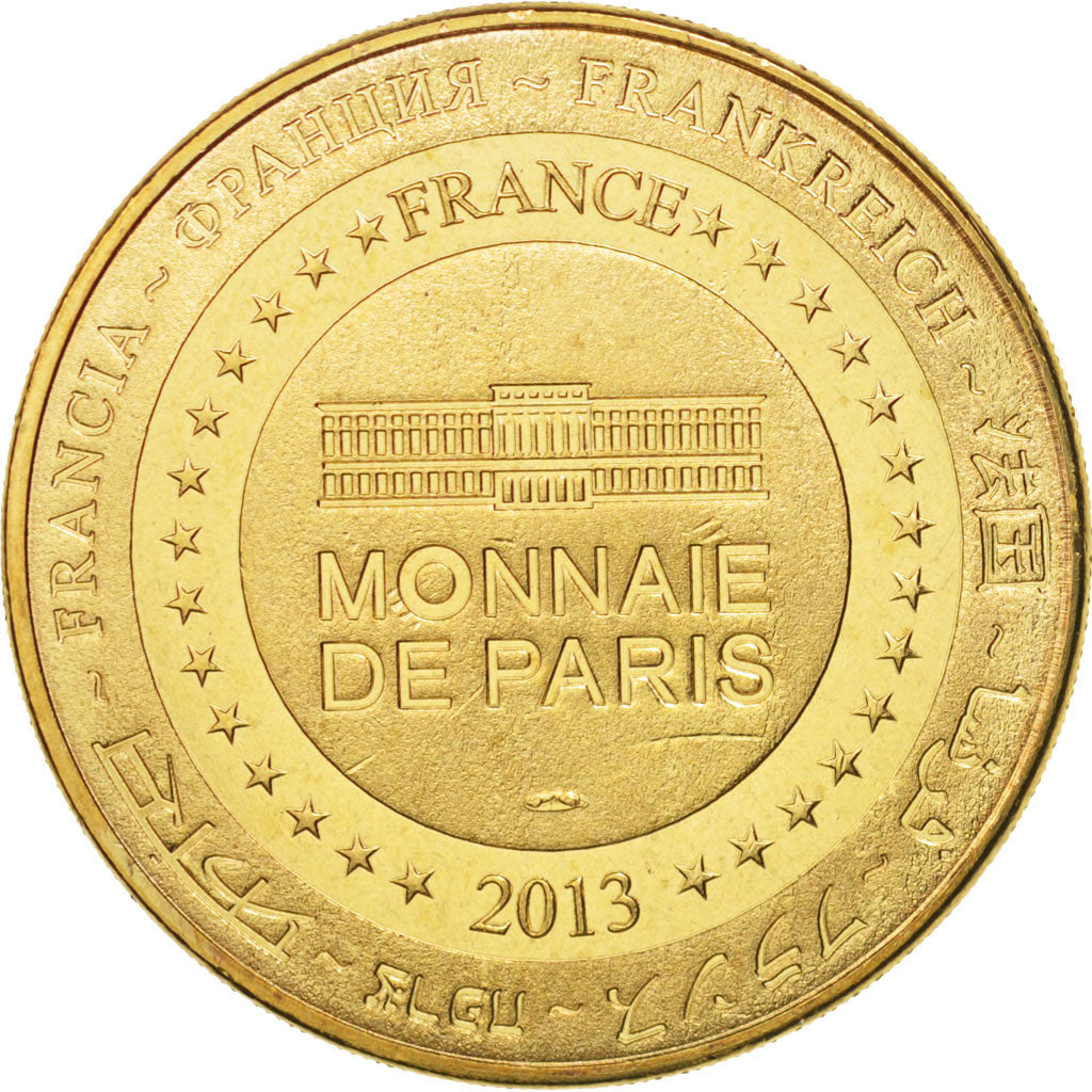 France, Jeton, Tourist Token, 74/ Aiguille du Midi - Chamonix, 2013, Monnaie de