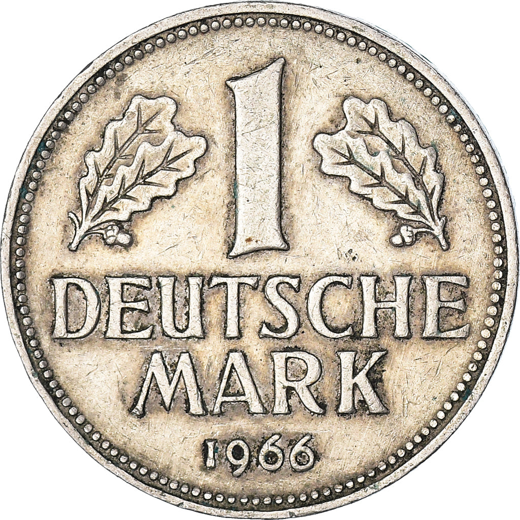 Münze, Bundesrepublik Deutschland, Mark, 1966